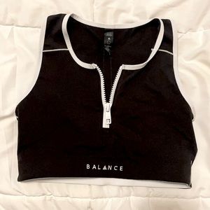 Balance Athletica isotope bra in midnight